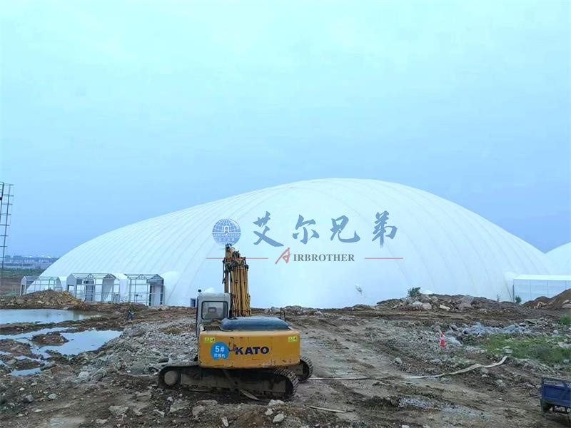 气膜储煤大棚，新型环保棚
